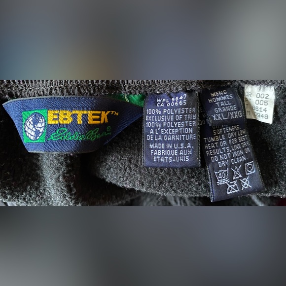 Eddie Bauer PolarTec Ebtek Fleece Size 3XL & 2XL - Picture 8 of 10